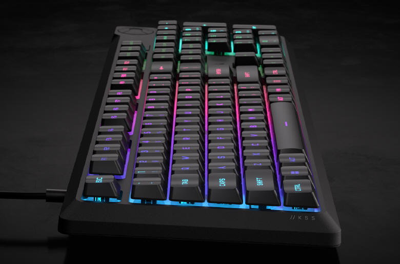 CORSAIR wprowadza klawiatur K55 CORE