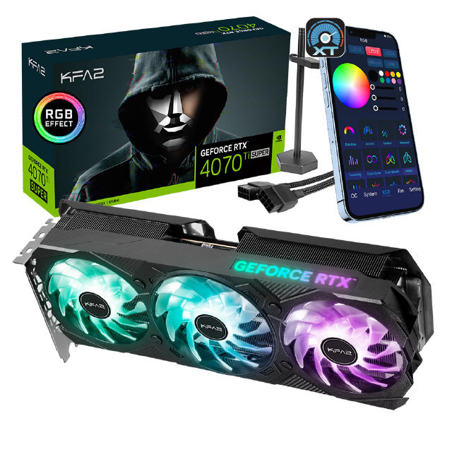 KFA2 - karty graficzne z serii GeForce RTX 4080, 4070 Ti, 4070 SUPER