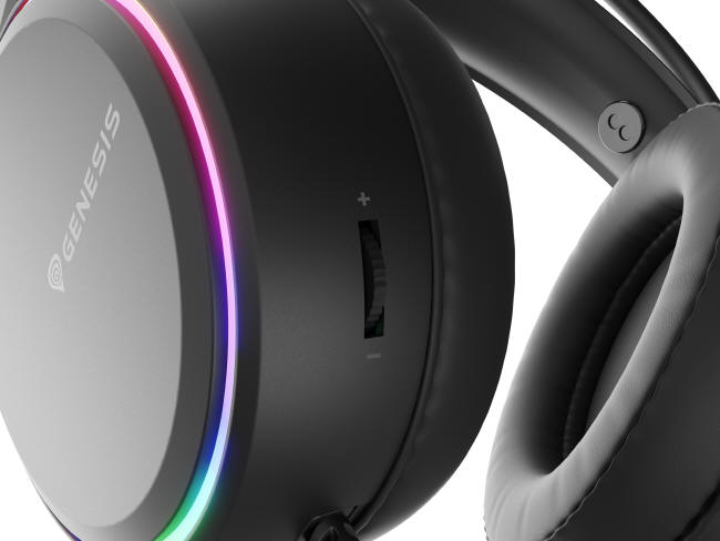 Genesis Neon 613 – gamingowe suchawki z podwietleniem RGB