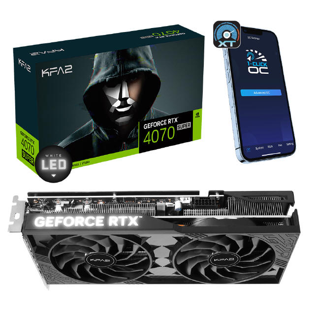 KFA2 - karty graficzne z serii GeForce RTX 4080, 4070 Ti, 4070 SUPER