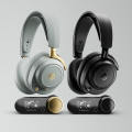 Obrazek SteelSeries przedstawia suchawki Arctis Nova Elite