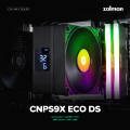 Obrazek Zalman CNPS9X ECO DS — kompaktowy cooler z wbudowanym ekranem