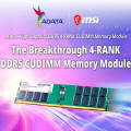 Obrazek ADATA i MSI - modu pamici High Capacity DDR5 4-RANK CUDIMM