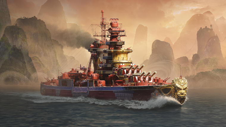 Sun Wukong w World of Warships