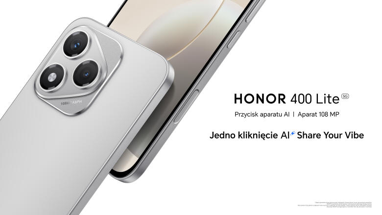HONOR 400 Lite – innowacyjny smartfon z wyświetlaczem AMOLED