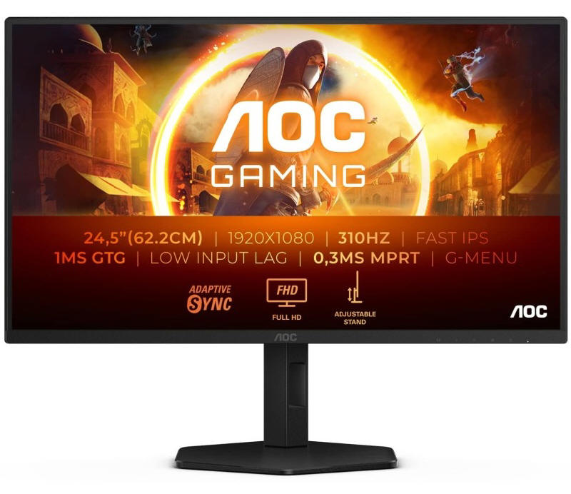 Monitory AOC 310 Hz oraz 240 Hz dla wymagających graczy