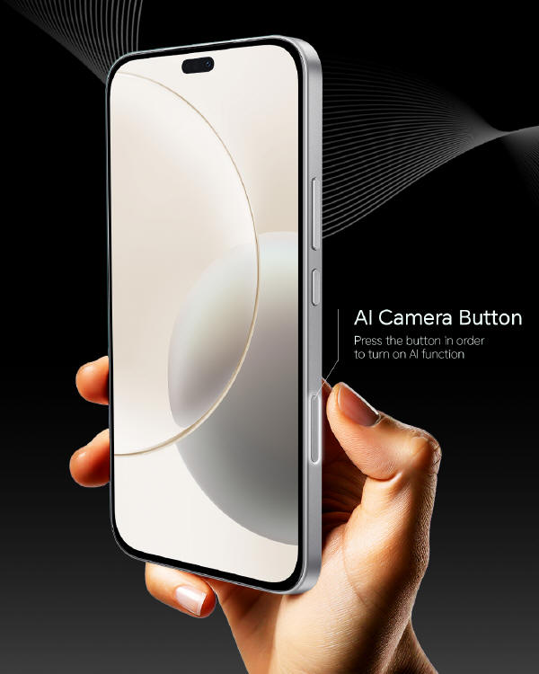 HONOR 400 Lite z przyciskiem aparatu AI