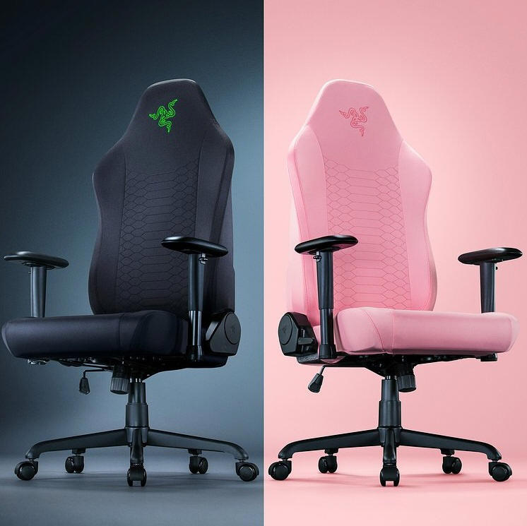 Razer Iskur V2 X - pokrowce na fotele gamingowe