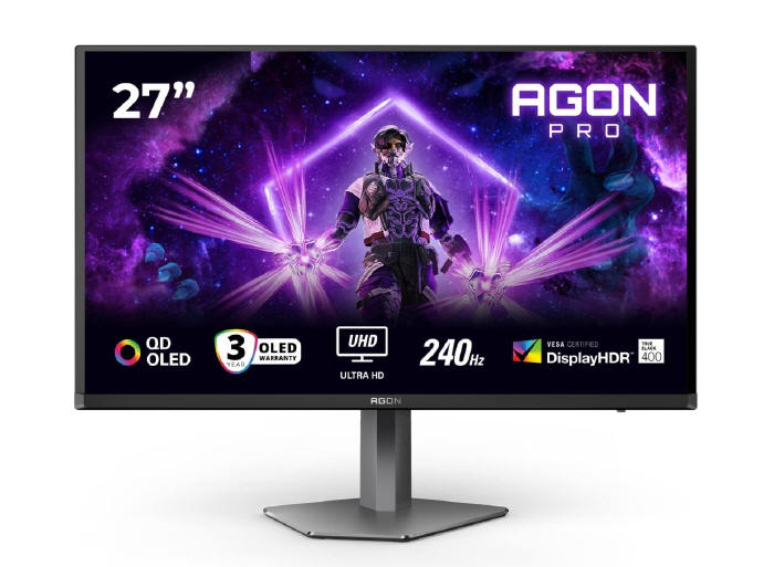 AGON PRO AG276UZD - QD-OLED o wysokim zagęszczeniu pikseli