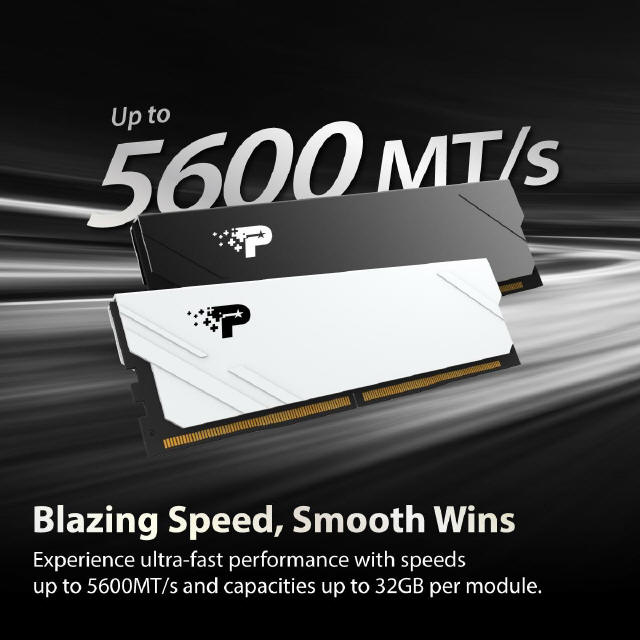Patriot prezentuje trzy nowe moduy pamici DDR5