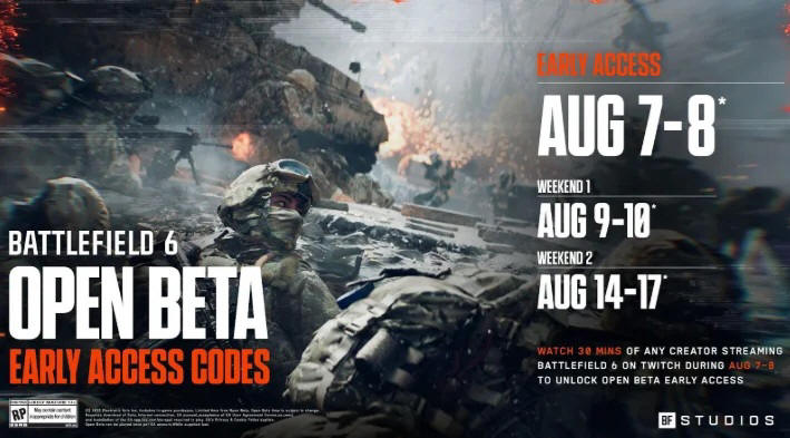 Ju jutro rusza otwarta beta Battlefield 6