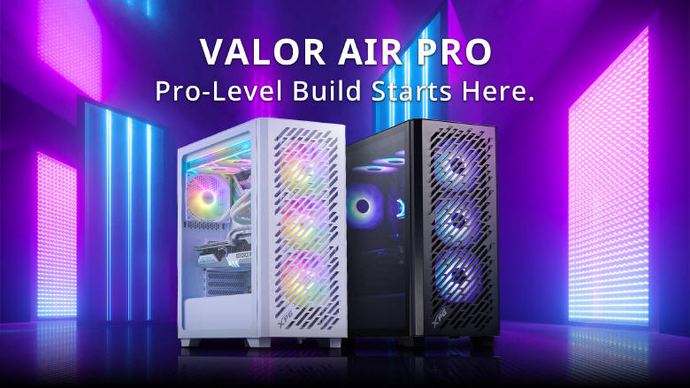 XPG - obudowa VALOR AIR PRO i chodzenie MAESTRO PLUS