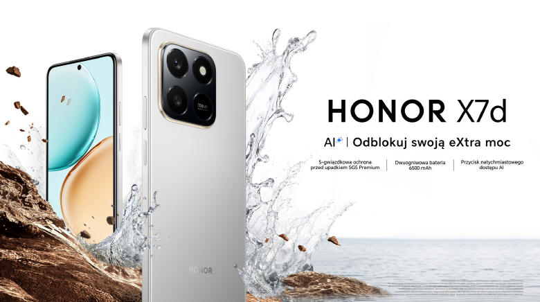HONOR wprowadza na rynek nowy model HONOR X7d