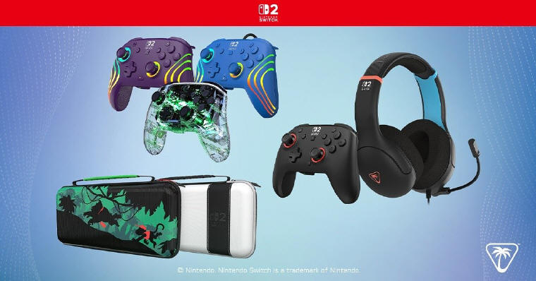 Nowoci Turtle Beach z oficjaln licencj do Nintendo Switch 2