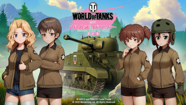 Kultowe anime Girls und Panzer szturmuje World of Tanks
