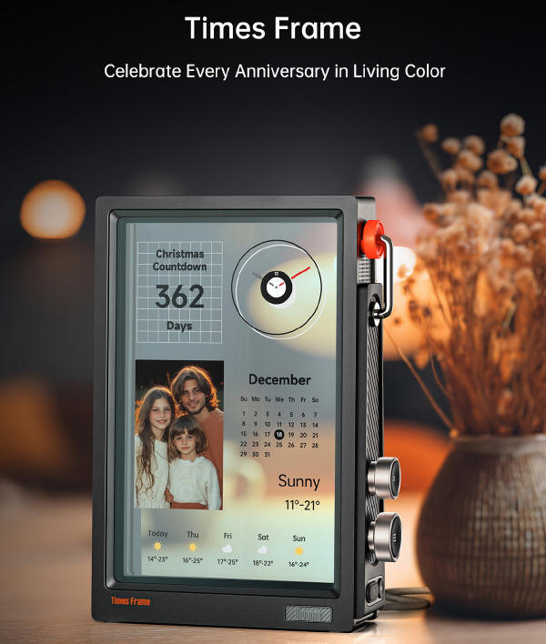 Divoom Times Frame - Futurystyczna Ramka multimedialna