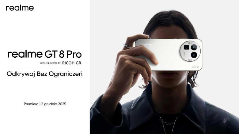 realme GT 8 Pro nadchodzi! Polska premiera, ju 2 grudnia