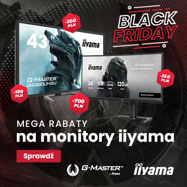 iiyama z rekordowymi obnikami cen na Black Friday Week 2025