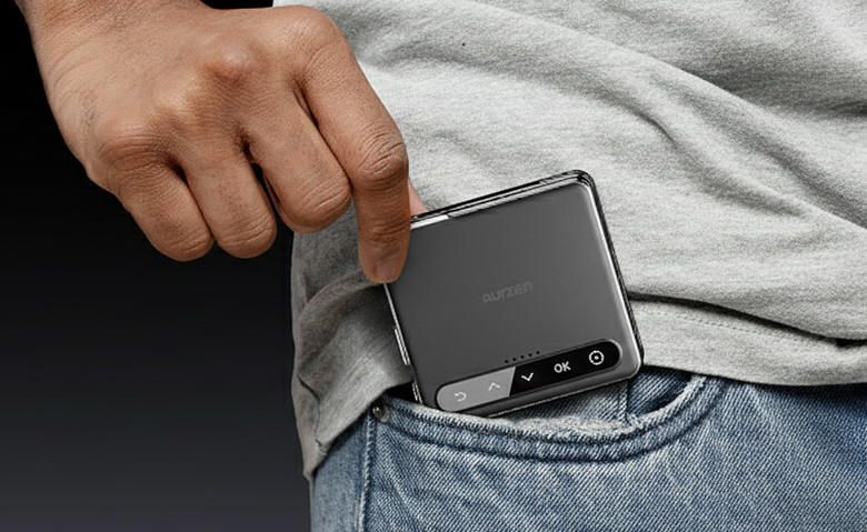 Aurzen ZIP Tri-Fold Mini HD - Najmniejszy projektor na wiecie