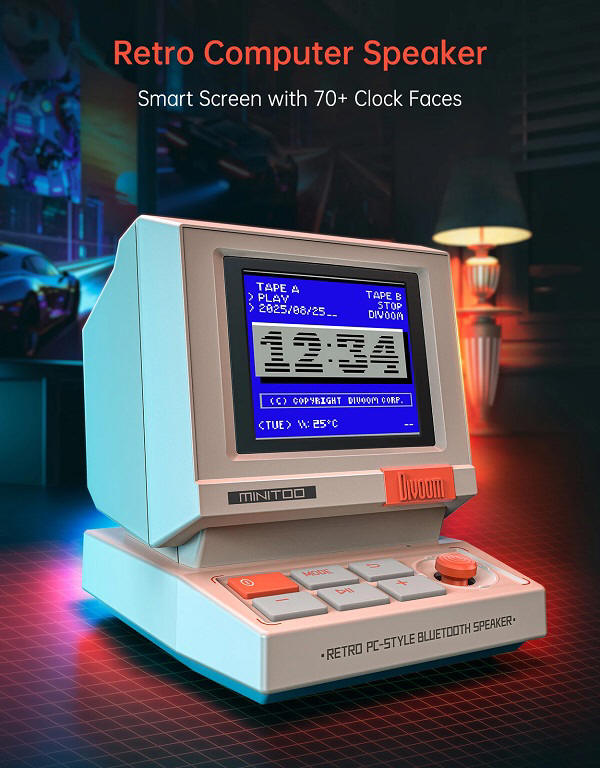 Divoom Mini Two i D-Base