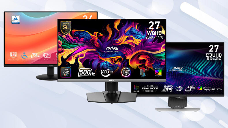 Monitory MSI z technologi� AI Care Sensor i od�wie�aniem 500 Hz