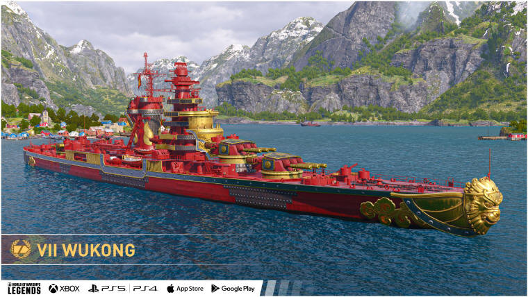 Sun Wukong w World of Warships