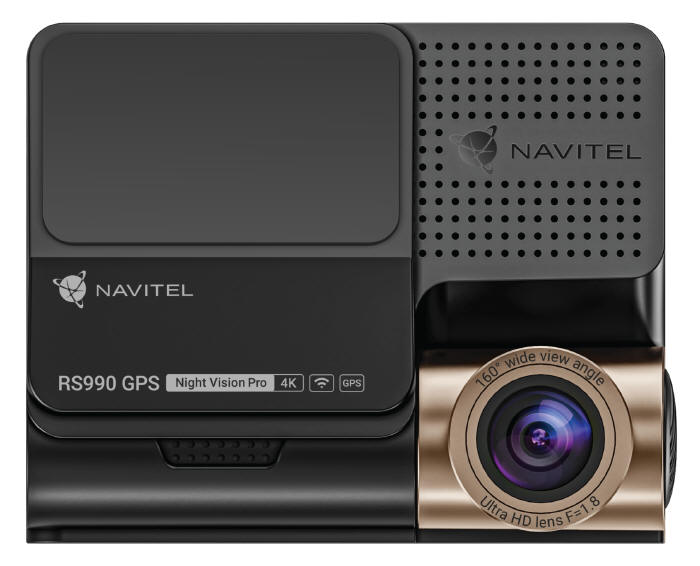 NAVITEL RS990 GPS - inteligentna kamera samochodowa