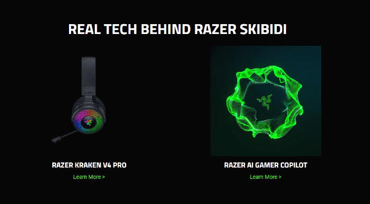 Razer Skibidi Headset - Pierwszy tłumacz ’Brainrot’ oparty na AI