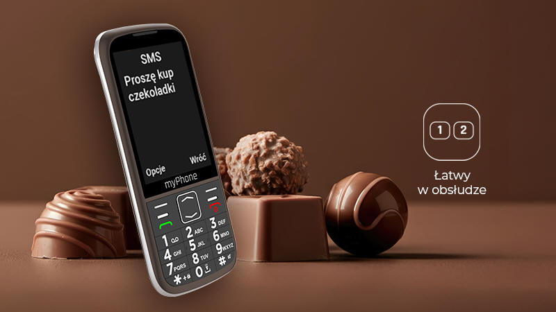 myPhone Praline Collection - technologia z nutą słodyczy
