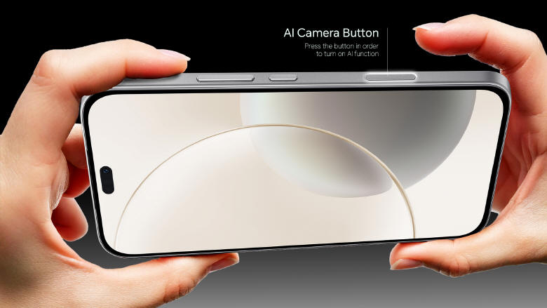 HONOR 400 Lite z przyciskiem aparatu AI