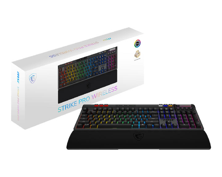 MSI prezentuje klawiatur STRIKE PRO WIRELESS