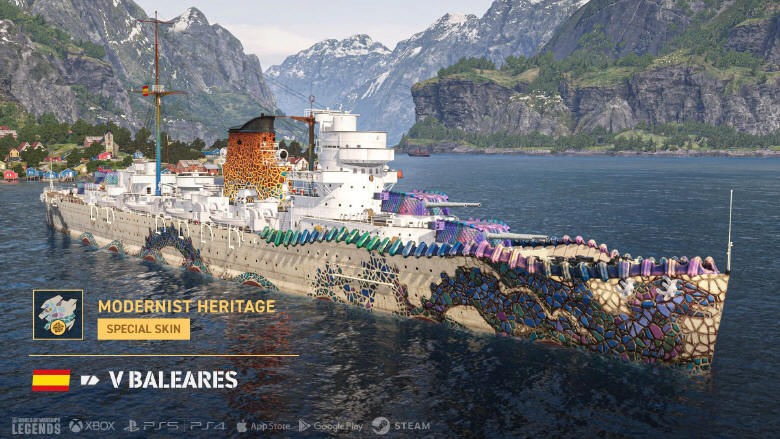 World of Warships: Legends - Hiszpańska armada we wrześniu