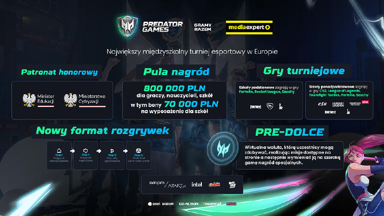 Startuje Predator Games 2025 - esport, technologia i edukacja w jednym