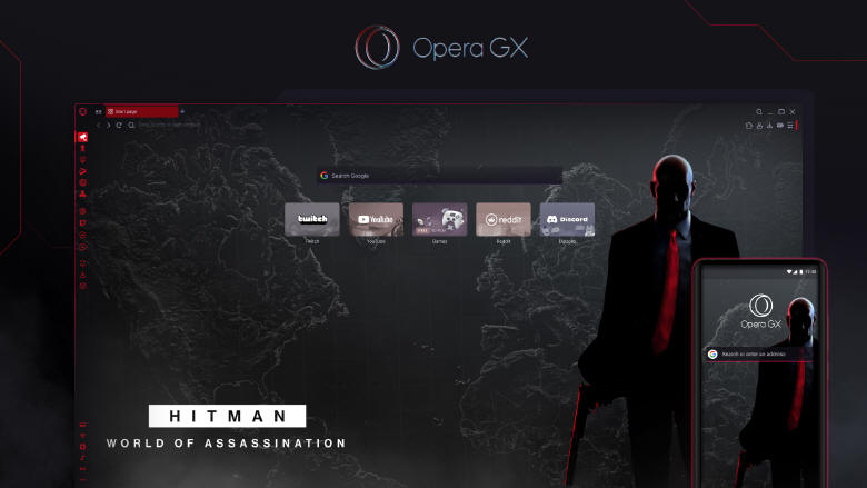 Opera GX - Nowy Pakiet Bruce Lee do HITMAN World of Assassination
