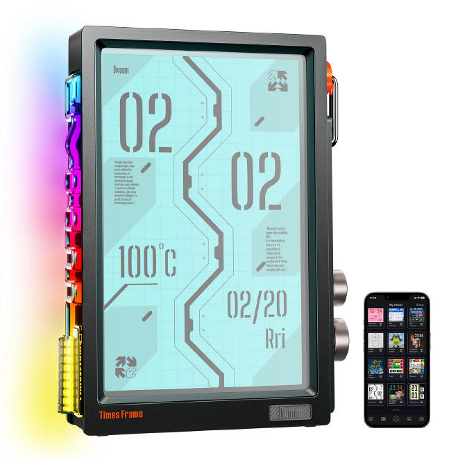 Divoom Times Frame - Futurystyczna Ramka multimedialna