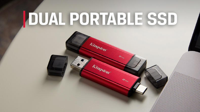 Kingston Dual Portable SSD - Przenośny SSD w formie pendrive