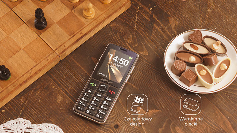 myPhone Praline Collection - technologia z nutą słodyczy