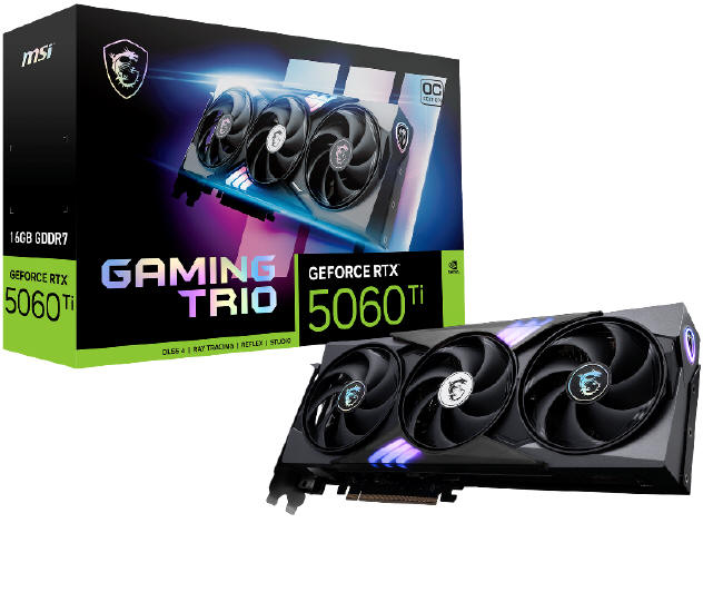 MSI - autorskie karty graficzne z serii NVIDIA GeForce RTX 5060