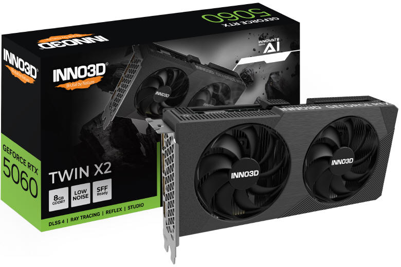 INNO3D GeForce RTX 5060 Ti i RTX 5060, już dostępne w sprzedaży