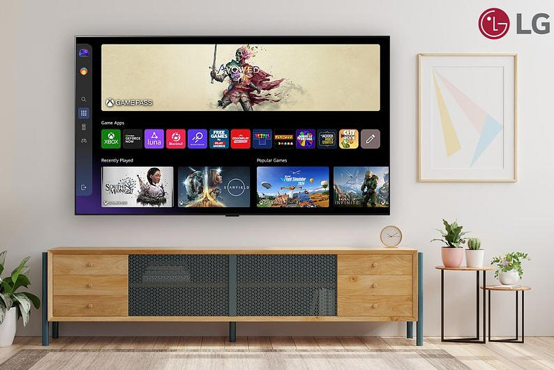 LG Xbox Cloud Gaming na ekranach inteligentnych telewizorów LG