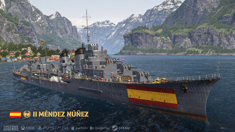 World of Warships: Legends - Hiszpańska armada we wrześniu