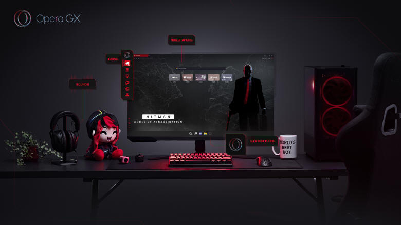 Opera GX - Nowy Pakiet Bruce Lee do HITMAN World of Assassination