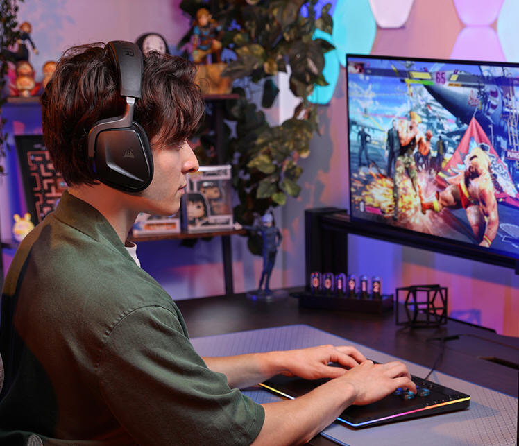 CORSAIR VOID v2 MAX - bezprzewodowe suchawki gamingowe