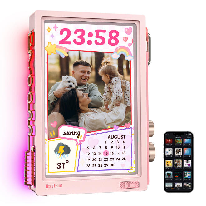 Divoom Times Frame - Futurystyczna Ramka multimedialna