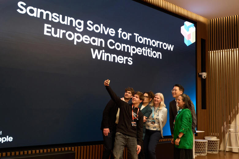 Zwycizcy pierwszej edycji europejskiego konkursu ’Solve for Tomorrow’