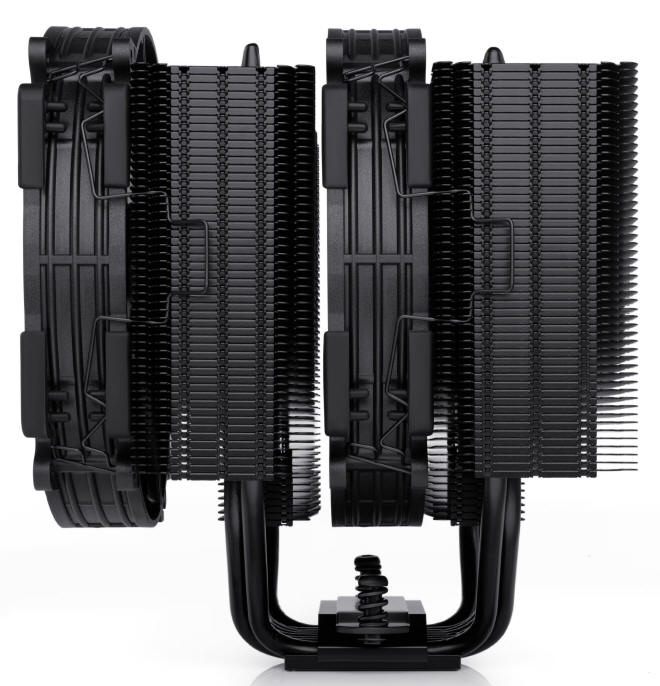 Noctua NH-D15 G2 i NF-A14x25 G2 w odsonie chromax.black