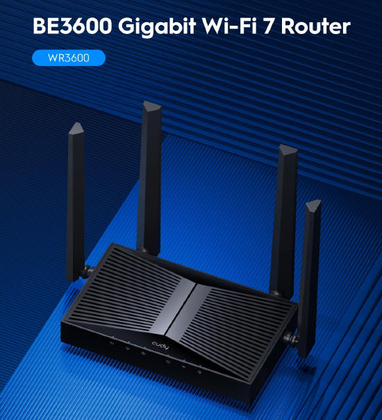 Cudy WR3600 – router Wi-Fi 7 z kontrol rodzicielsk i VPN