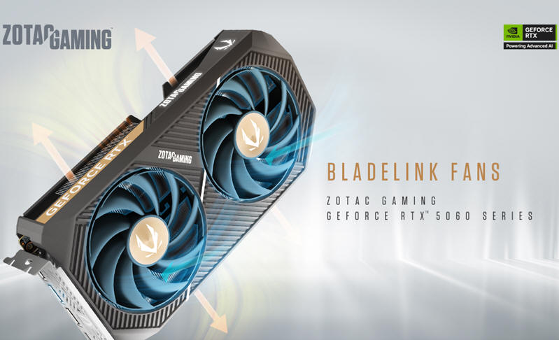 ZOTAC GAMING przedstawia serię kart graficznych GeForce RTX 5060