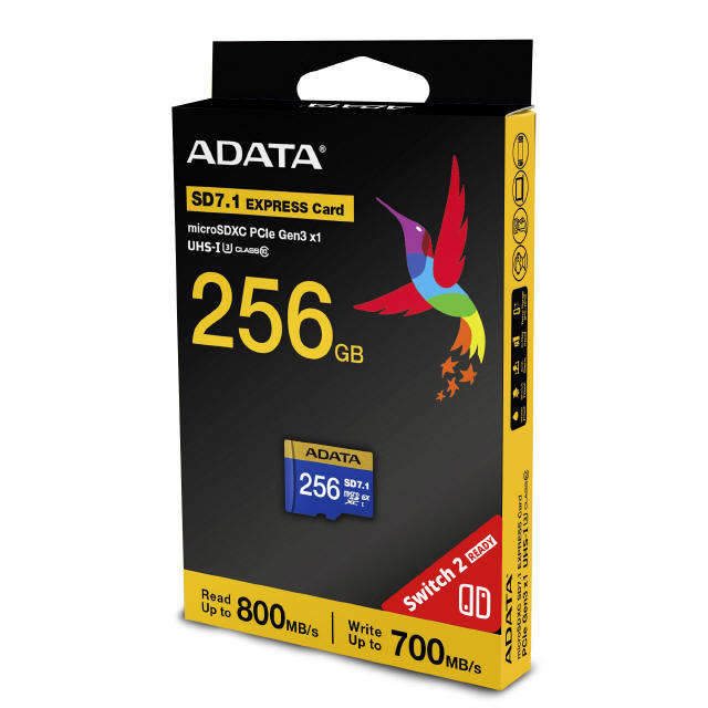ADATA - Karty microSDXC dla użytkowników Nintendo Switch 2
