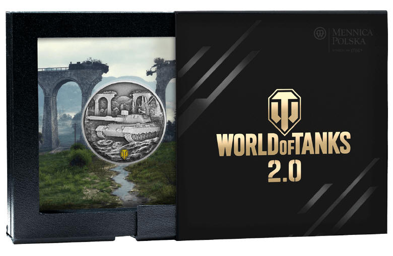 Jedyna na wiecie licencjonowana moneta dla pasjonatw World of Tanks
